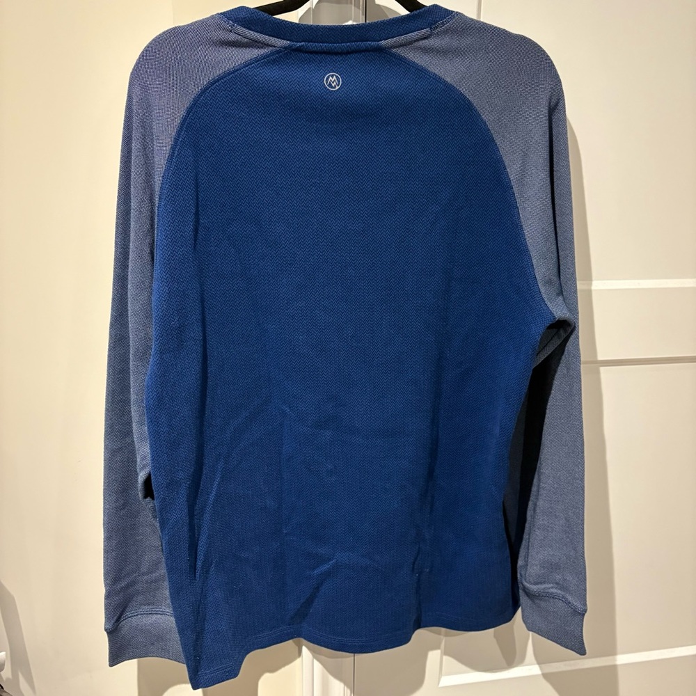 EUC Cloudveil Men's Blue & Grey long sleeve sweater - Size Large EUC - Picture 2 of 4